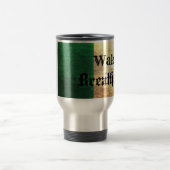 Walsh Irish Flag Reisebecher (Mittel)