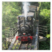 Walsh Steam Train. Fliese (Vorderseite)