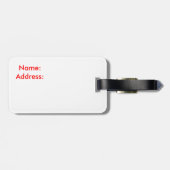 Walsh Steam Train. Gepäckanhänger (Rückseite horizontal)