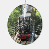 Walsh Steam Train. Keramik Ornament (Links)