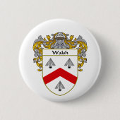 Walsh Wappen (überzogen) Button (Vorderseite)