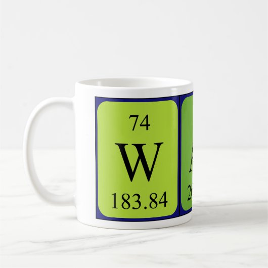 Walt Periodenname Tasse (Links)