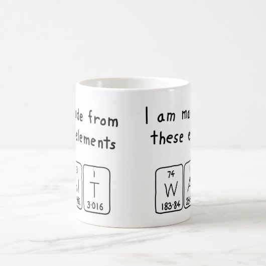 Walt Periodenname Tasse (Mittel)