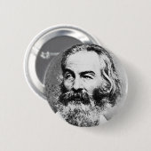 Walt Whitman Button (Vorne & Hinten)