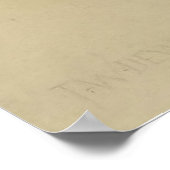 Walt Whitman: Der gute graue Dichter Poster (Ecke)