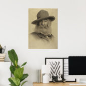Walt Whitman: Der gute graue Dichter Poster (Heimbüro)