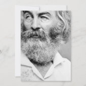 Walt Whitman Einladung (Vorderseite)