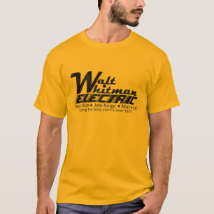Walt Whitman elektrisch T-Shirt