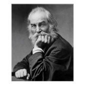 Walt Whitman Essential Portrait, Alter 50 perfekt Poster (Vorderseite)