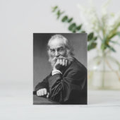 Walt Whitman "Face Always Toward the Sunshine" Postkarte (Stehend Vorderseite)
