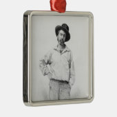 Walt Whitman, Frontispiz 'zum Blätter von Ornament Aus Metall (Rechts)