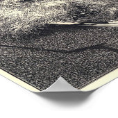 Walt Whitman Graving, Alter 52 Poster (Ecke)