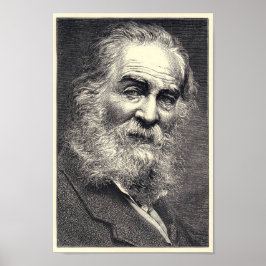 Walt Whitman Graving, Alter 52 Poster