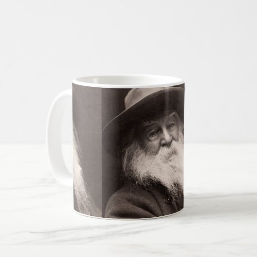 Walt Whitman - Image-Tasse Kaffeetasse (Vorderseite Links)