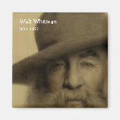 Walt Whitman Magnet (Vorne)