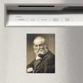 Walt Whitman portrait (1869) Magnet (In Situ (Geschirrspüler))