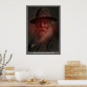 Walt Whitman - Portrait Poster (Küche)