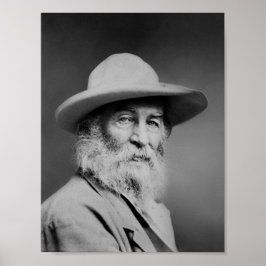 Walt Whitman Portrait Poster