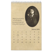 Walt Whitman Portraits und Gedichte Kalender (Feb 2026)