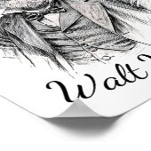 Walt Whitman Poster (Ecke)