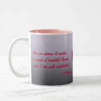 Walt Whitman Tulips Keramik Tasse