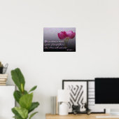 Walt Whitman Tulips Painting Poster (Heimbüro)