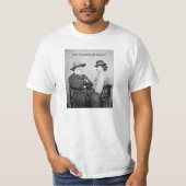 Walt Whitman u. "zartester Liebhaber-" Zitat Peter T-Shirt (Vorderseite)