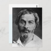 Walt Whitman "Was Sie in Ihren Augen ausdrücken" Z Postkarte (Vorne/Hinten)