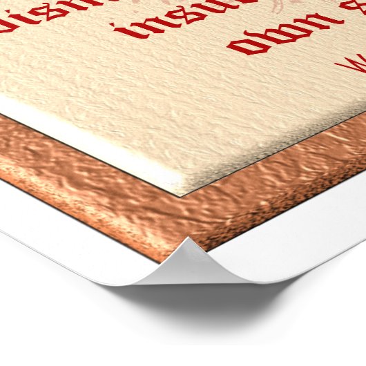 Walt Whitman Zitat - Poster (Ecke)