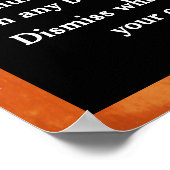 Walt Whitman - Zitat-Poster Poster (Ecke)