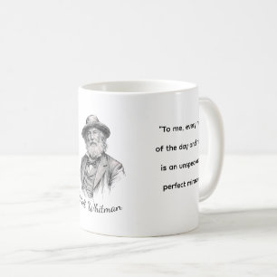 Walt Whitman Zitate fürs Leben Kaffeetasse