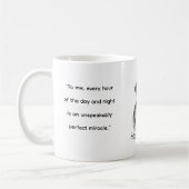 Walt Whitman Zitate fürs Leben Kaffeetasse (Links)