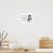 Walt Whitman Zitate fürs Leben Poster (Küche)