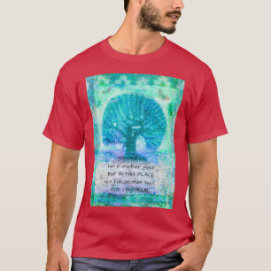 Walt Whitman zitiert inspirierendes Glück T-Shirt