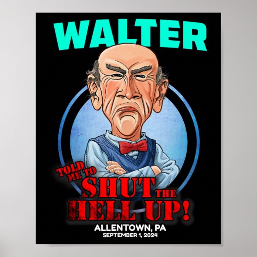 Walter Allentown Poster (Vorne)