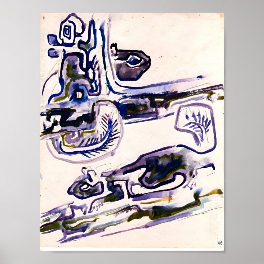 Walter Anderson Kunststil Poster (Vorne)