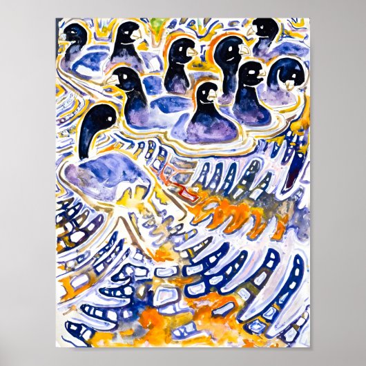 Walter Anderson Kunstwerk Poster (Vorne)