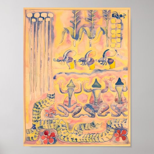 Walter Anderson Malerei Poster (Vorne)