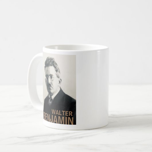 Walter Benjamin Kaffeetasse (Vorderseite Links)