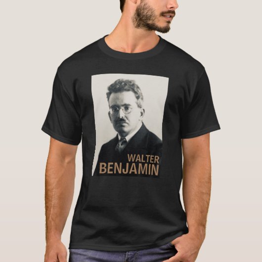 Walter Benjamin T-Shirt (Vorderseite)