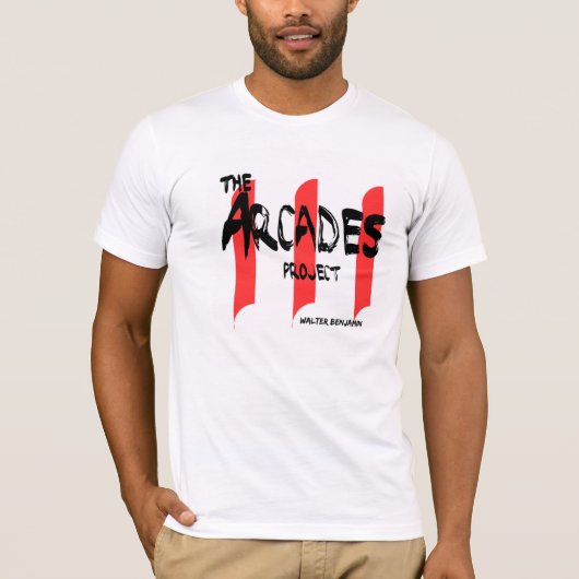 Walter Benjamins "Säulengang-Projekt " T-Shirt (Vorderseite)