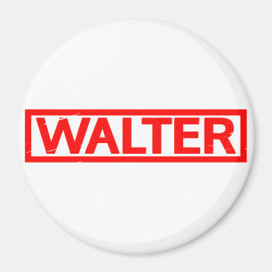 Walter Briefmarke Magnet