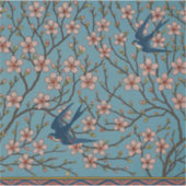 Walter Crane Almond Blossom & Swallow Aufkleber (Vorderseite)