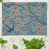 Walter Crane Almond Blossom & Swallow Geschirrtuch (Gefaltet)