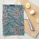 Walter Crane Almond Blossom & Swallow Geschirrtuch (Viertel Falte)