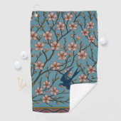 Walter Crane Almond Blossom & Swallow Golfhandtuch (Insitu)