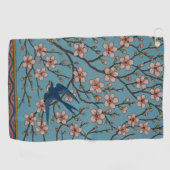 Walter Crane Almond Blossom & Swallow Golfhandtuch (Horizontal)