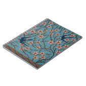 Walter Crane Almond Blossom & Swallow Notizblock (Linke Seite)
