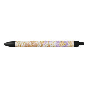 Walter Crane Arts and Crafts Lila Blumenkunst Kugelschreiber