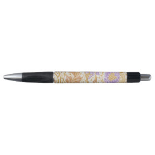 Walter Crane Arts and Crafts Lila Blumenkunst Kugelschreiber